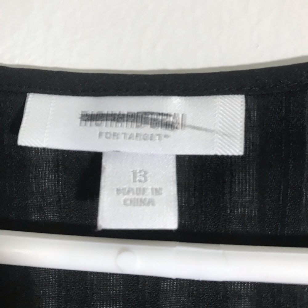 Richard Chai x Target Sleeveless Black Ruffle Dress - Picture 2 of 7